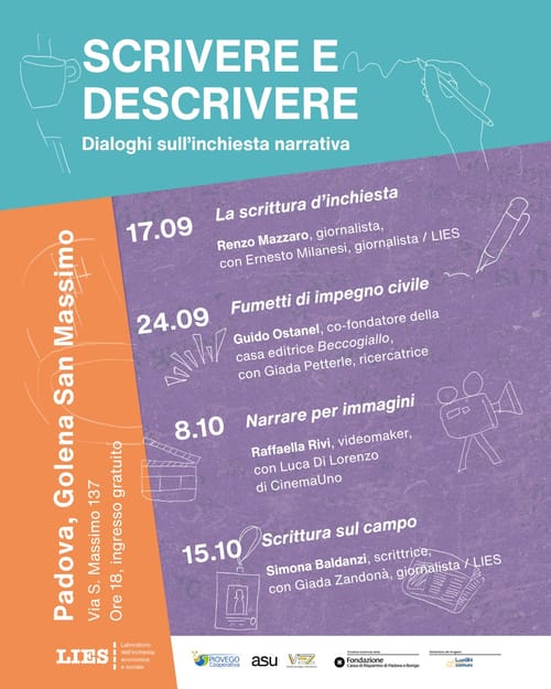 SCRIVERE E DESCRIVERE - Scrittura sul campo